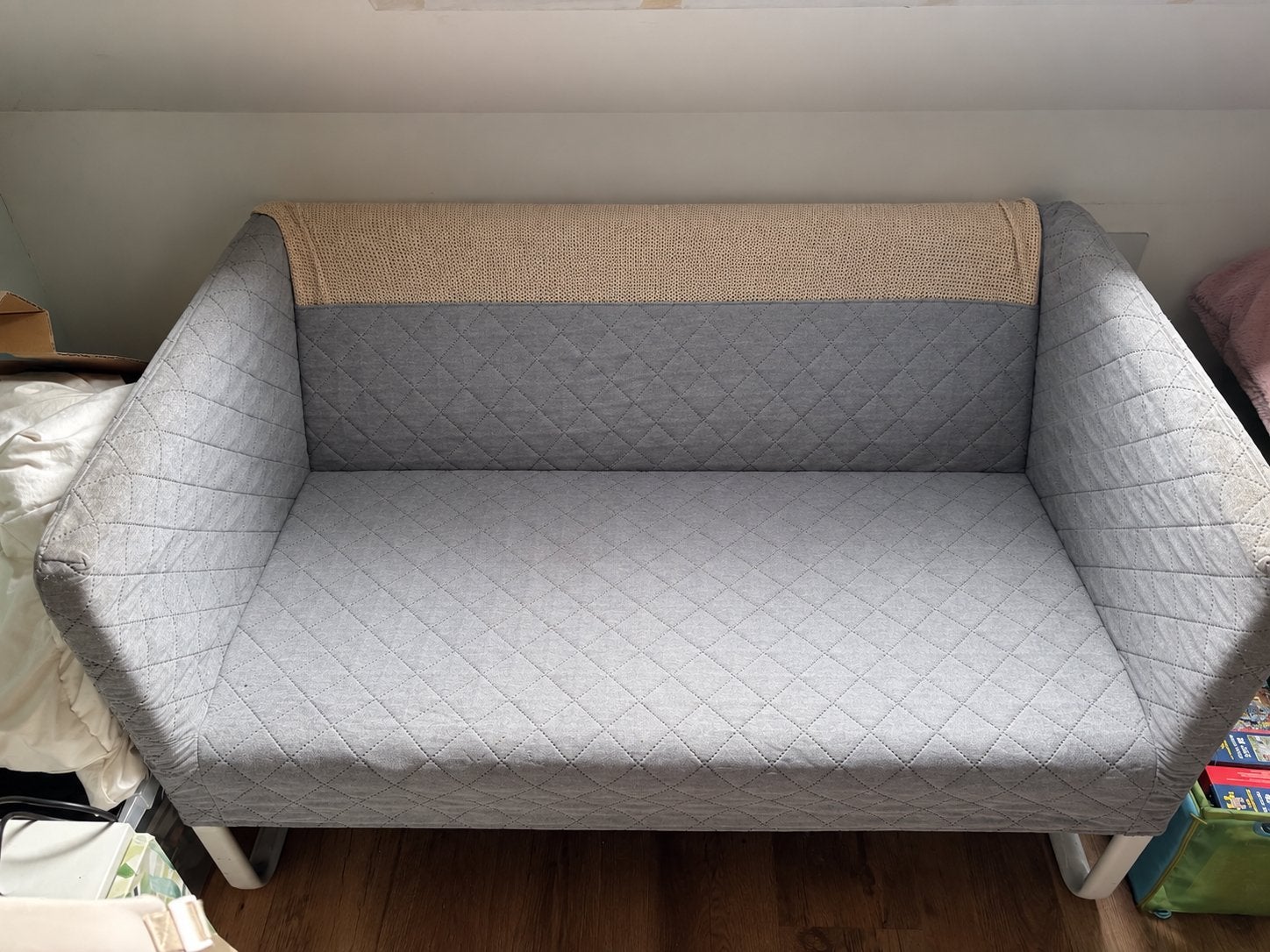 Kleine 2 zit te koop, 75 à 100 cm, Moins de 150 cm, Banc droit, Enlèvement