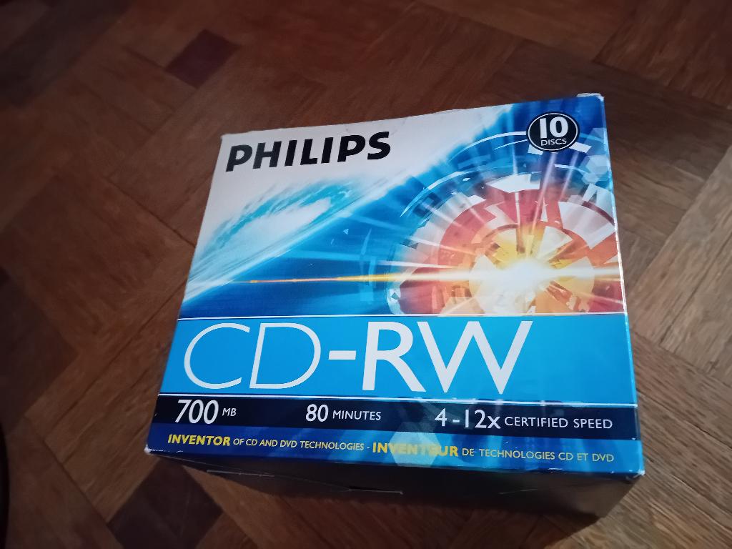 Lot 10 cd rw vierge neuf, CD & DVD, Envoi, Neuf, dans son emballage