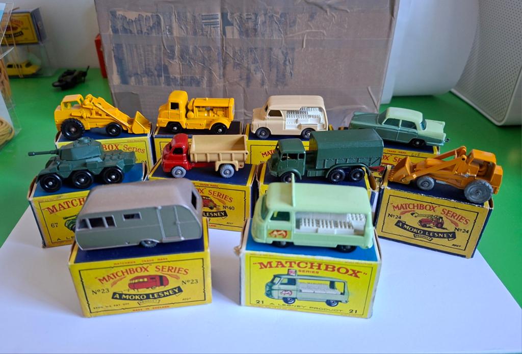 Matchbox regural wheels lot 10 stuks, Enlèvement ou Envoi