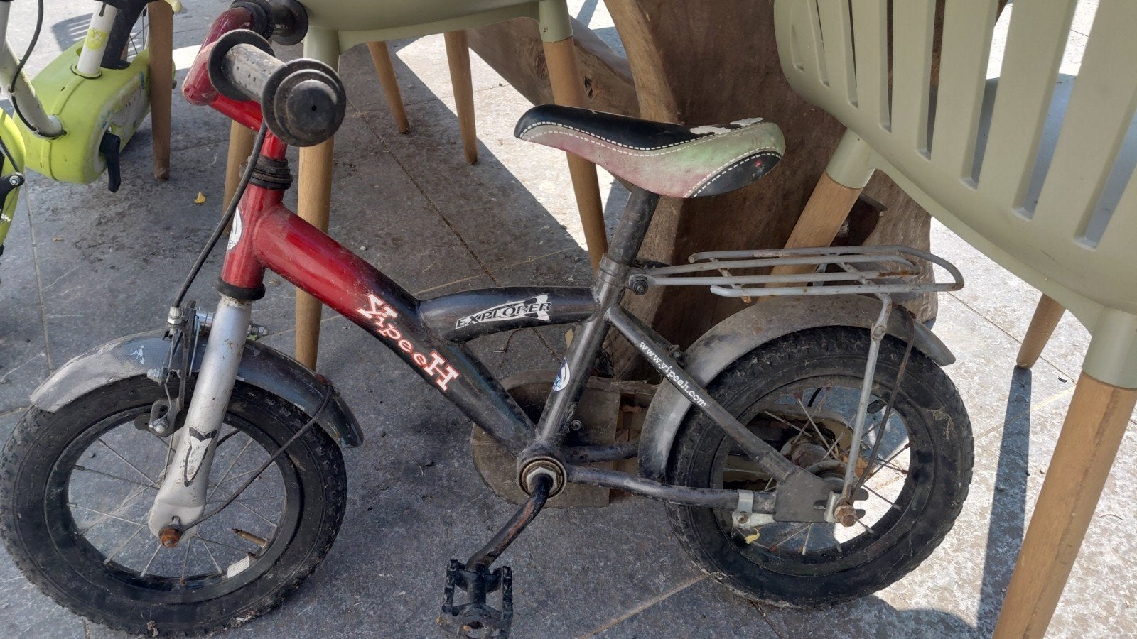 Velo torpedo a restaurer, Enlèvement