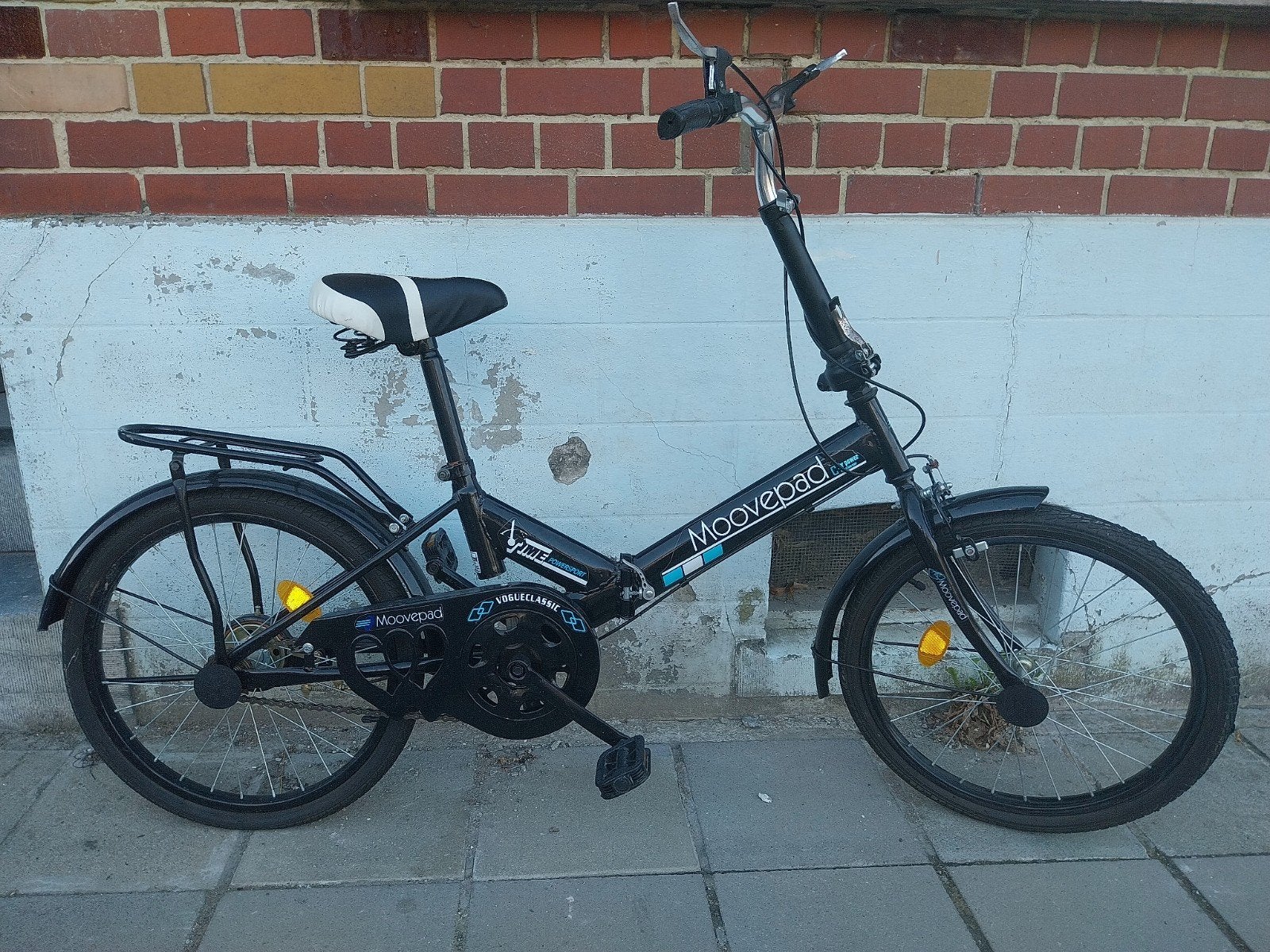 Nette Moovepad plooifiets – Ideaal voor woon-werkverkeer (95, Fietsen en Brommers, Fietsen | Vouwfietsen, Ophalen, Zo goed als nieuw