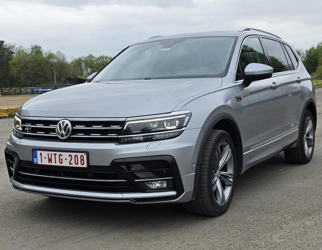 Volkswagen Tiguan RLINE/ 7 ZIT/ ALL SPACE, Auto's, Leder, Diesel, Particulier, Te koop