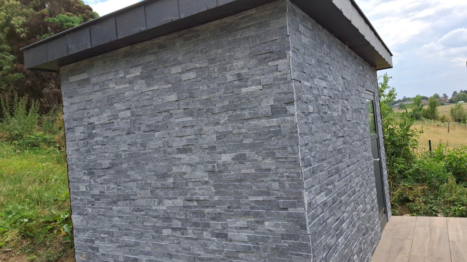 Plaquettes murale en pierre naturel Herstal Big, Bauma stone, Jardin & Terrasse