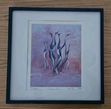 Handgesigneerde Litho "Heaven is here" – François Blommaerts, Ophalen
