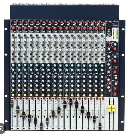 Table de mixage analogique Soundcraft GB2R, Enlèvement, Utilisé, 10 à 20 canaux, Entrée micro