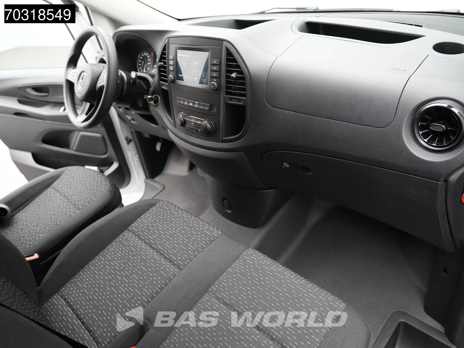 Mercedes Vito 116 Automaat Kerstner Koelwagen L2H1 Airco Cru, Auto's, Automaat, Stof, Gebruikt, Euro 6