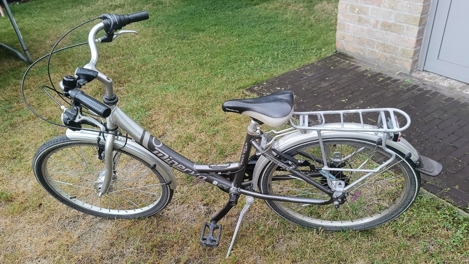 Minerva meisjesfiets 24inch, 20 inch of meer, Gebruikt, Versnellingen, Dames