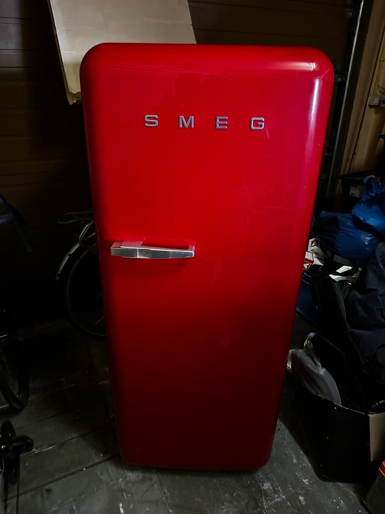Smeg koelkast, Elektronische apparatuur, Koelkasten en IJskasten, Ophalen, Zo goed als nieuw