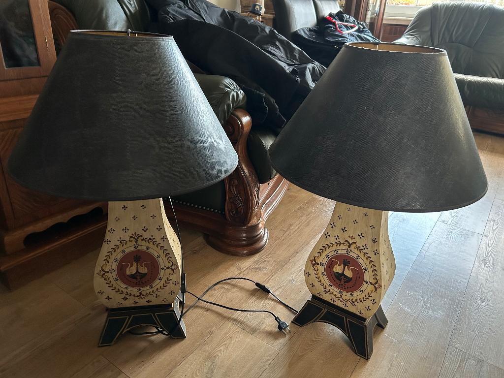 2 lampen hoogte 80cm, Huis en Inrichting, Ophalen