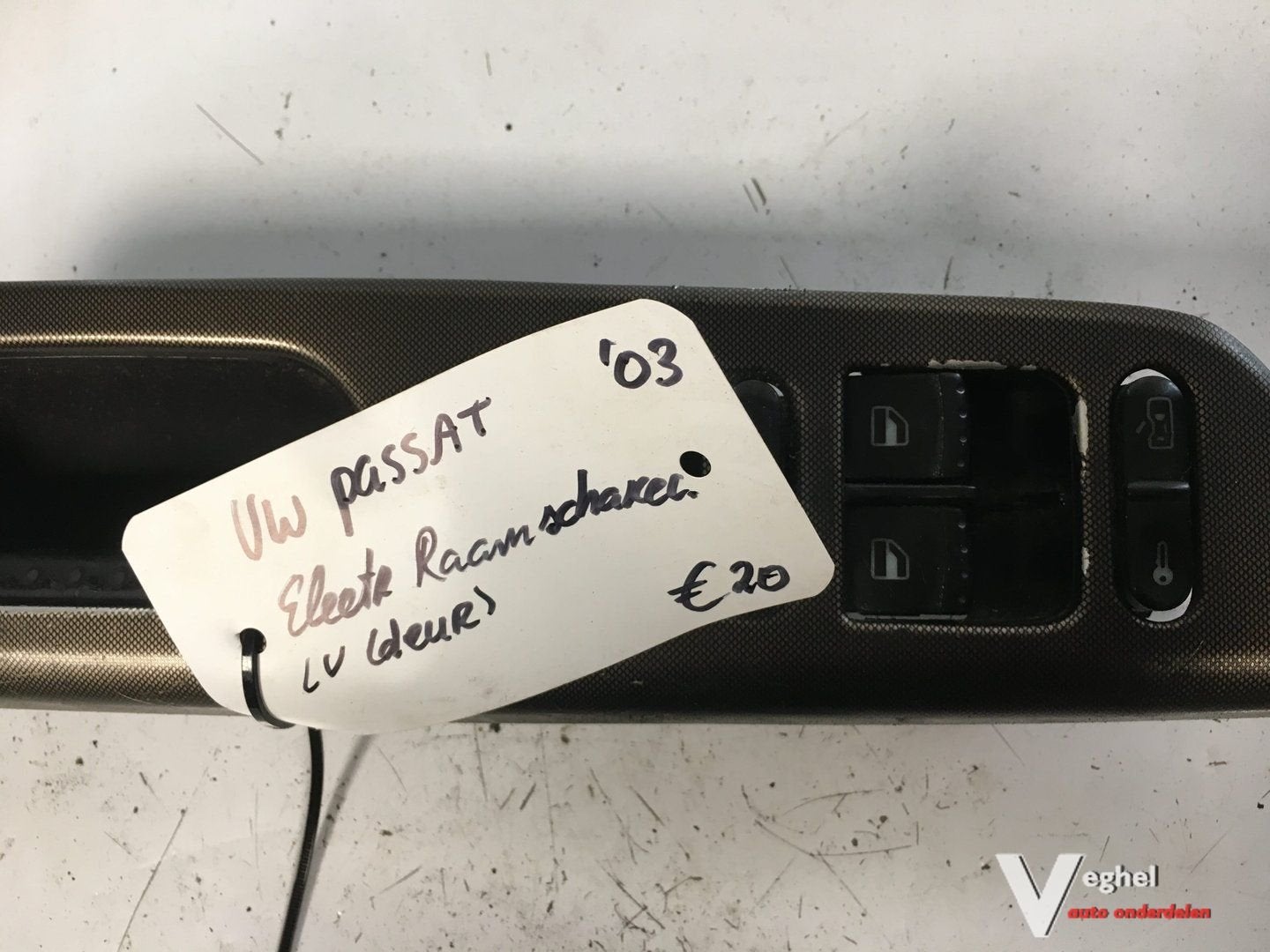 Vw Passat 2003 Raambedieningsschakelaar Linksvoor, -, Utilisé, -, -