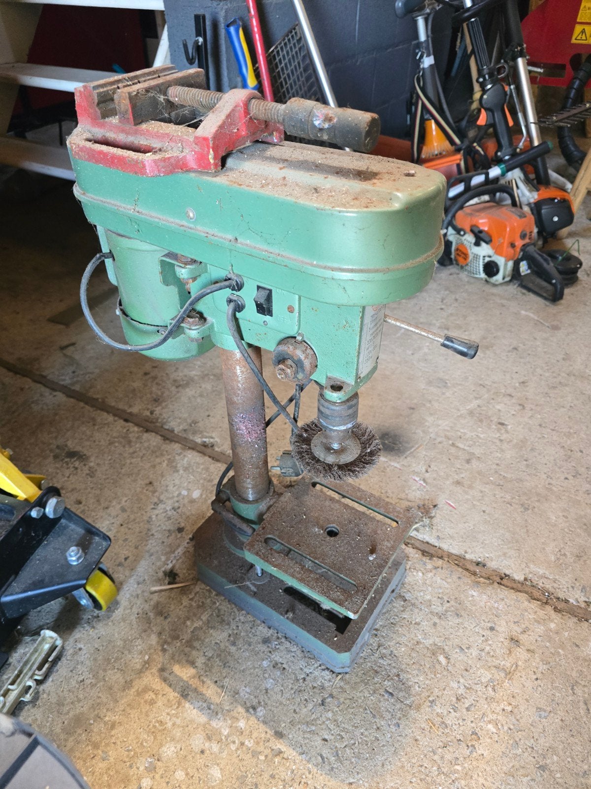 staande boormachine, Doe-het-zelf en Bouw, Gereedschap | Boormachines, Ophalen of Verzenden