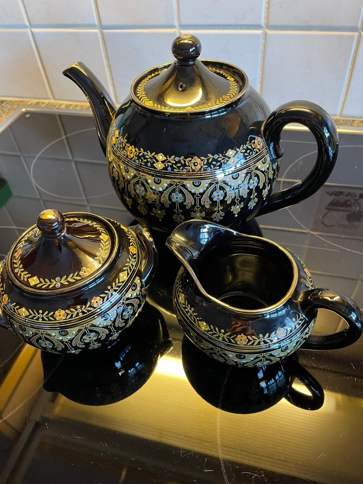 Oud  Thee  Stel, Ophalen of Verzenden