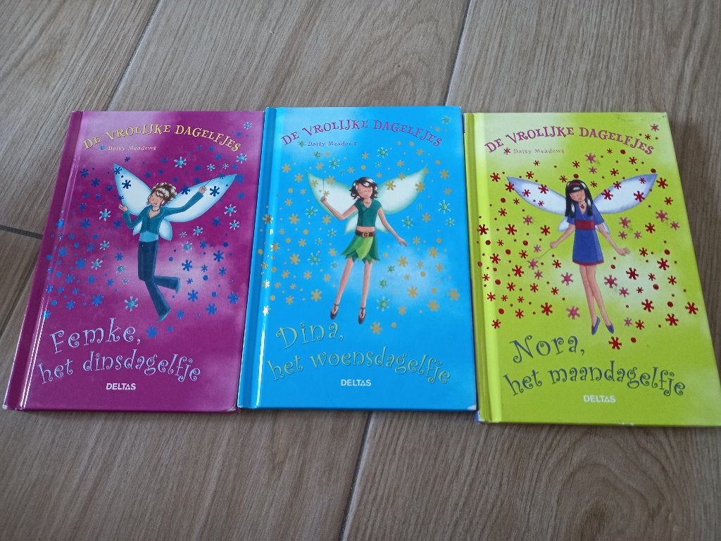 De vrolijke dagelfjes deel 1-2-3, Boeken, Ophalen, Gelezen, Fictie algemeen