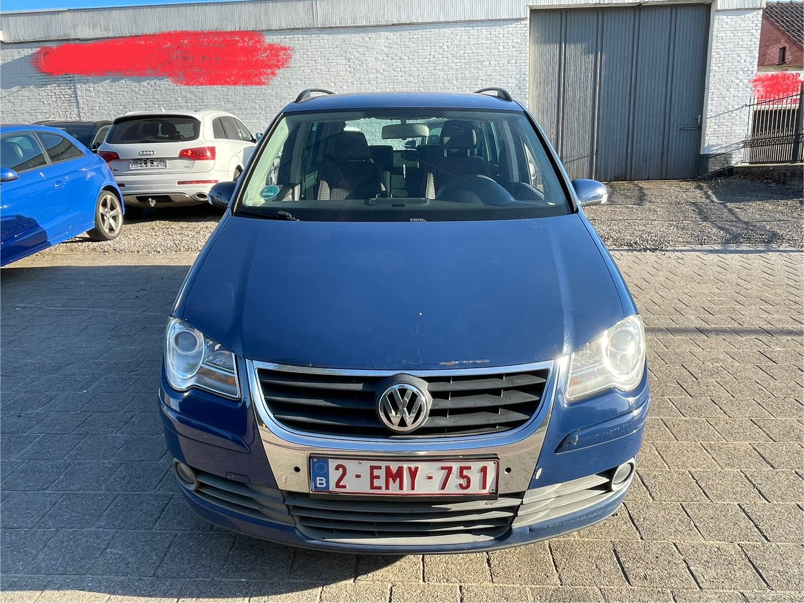 Vw touran 7 plaatsen 1.6 benzine airco, Auto's, Volkswagen, Monovolume, 7 zetels, Bedrijf, Touran