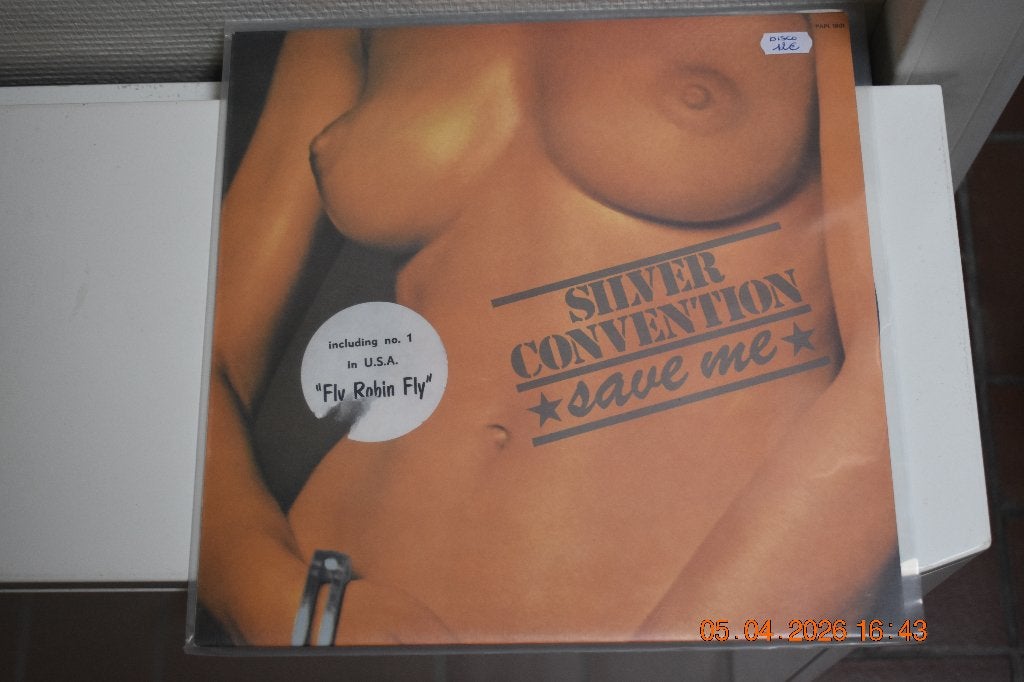 LP : Silver Convention - Save me (Disco), Cd's en Dvd's, Vinyl | Overige Vinyl, Beschermende buitenhoes, Ophalen of Verzenden