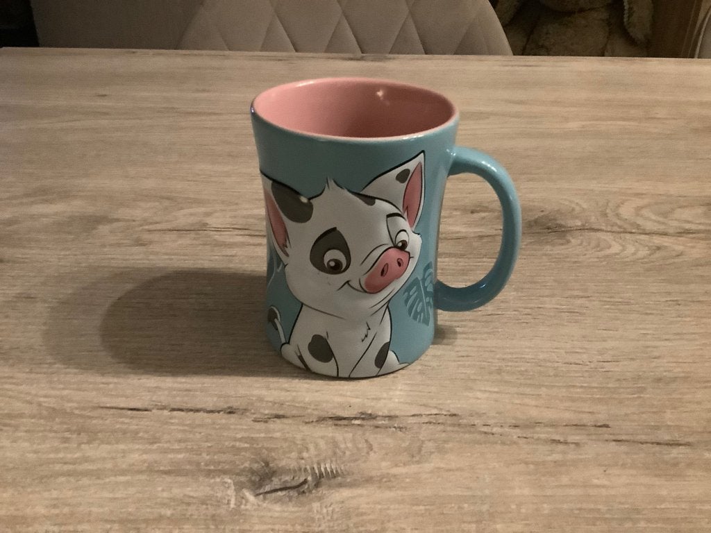 Mug Disney Vaiana Pua (Nouveau) (11 cm), Collections, Disney, Enlèvement ou Envoi, Autres personnages, Neuf, Service