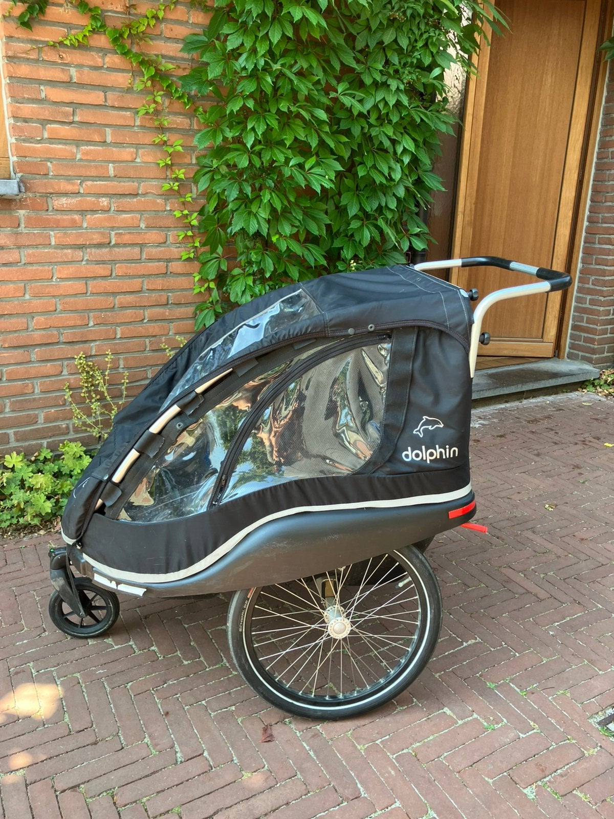 Fietskar Winther Dolphin, Ophalen, Gebruikt, Kinderkar, 40 tot 60 kg