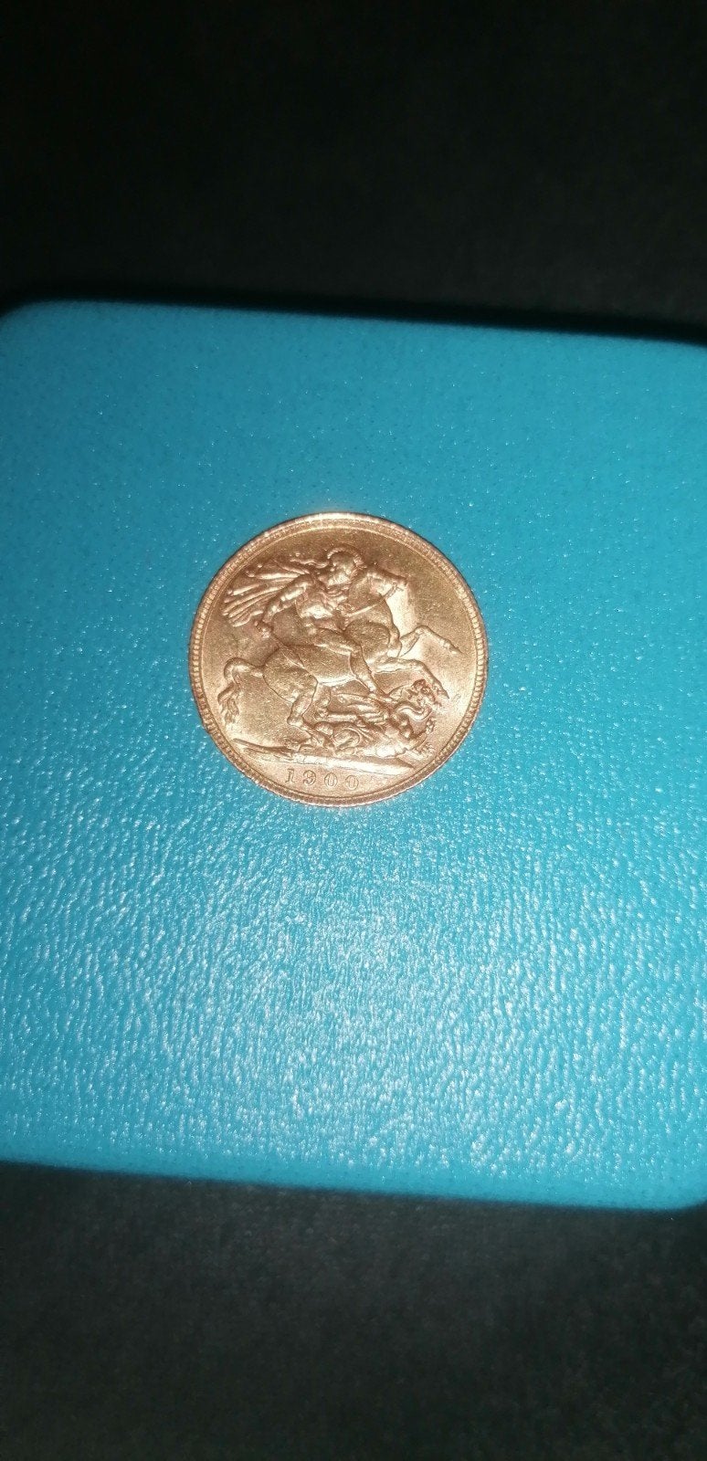 Soeverein Victoria 1900., Postzegels en Munten, Munten | Europa | Euromunten, Ophalen of Verzenden, Goud