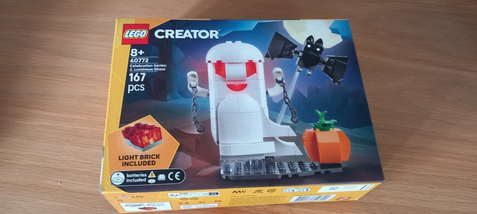 Lego Creator 40772 : Celebration Series Luminous Ghost, Lego, Nieuw, Ophalen of Verzenden, Ongeopend/sealed
