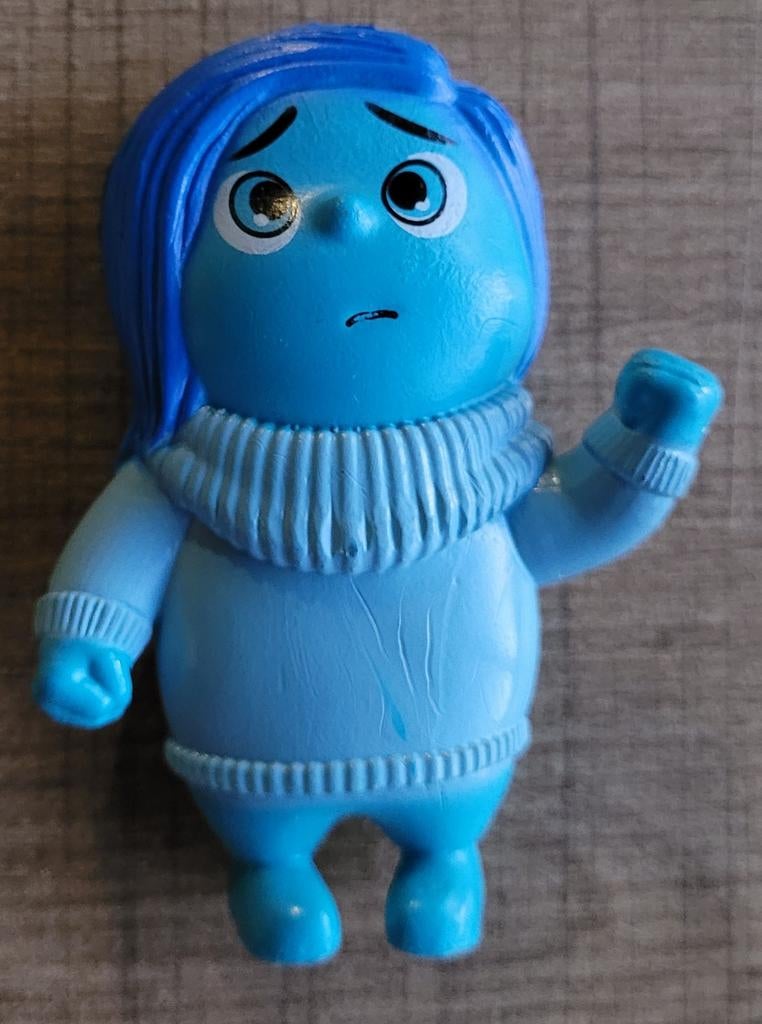 Inside Out tekenfilmfiguur: Sadness, Ophalen of Verzenden, Zo goed als nieuw