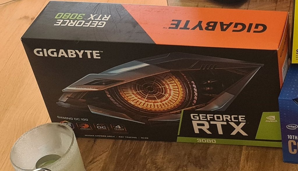 giby10gb d6x rtx 3080 gaming oc 10g, Computers en Software, Videokaarten, Ophalen, HDMI, GDDR6, PCI-Express 4