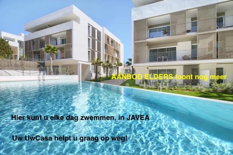 Uw eigen slimme Appartement aan zwembad in JAVEA + zeezicht, Immo, Buitenland, 96 m², Dorp, Spanje, 3 kamers