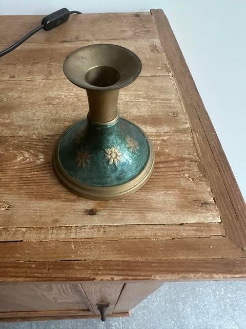 bougeoir en métal, 10 cm, Info@kandwal.nr, Utilisé, Métal