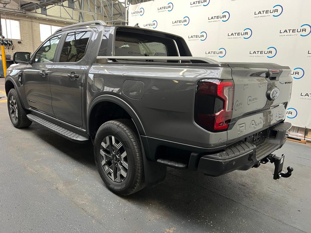 Ford Ranger PHEV A10 e-4WD Wildtrak Carbonized Grey + elekt, Autos, Cuir, Argent ou Gris, Achat, Euro 6