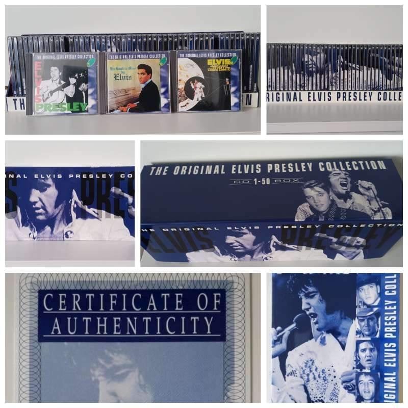 The original elvis presley collection  (Cd box met 50 cd's), CD & DVD, CD | Rock, Enlèvement ou Envoi, Comme neuf, Rock 'n' roll