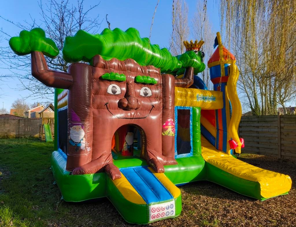 Springkasteel fairytale te huur, Hobby en Vrije tijd, Ophalen