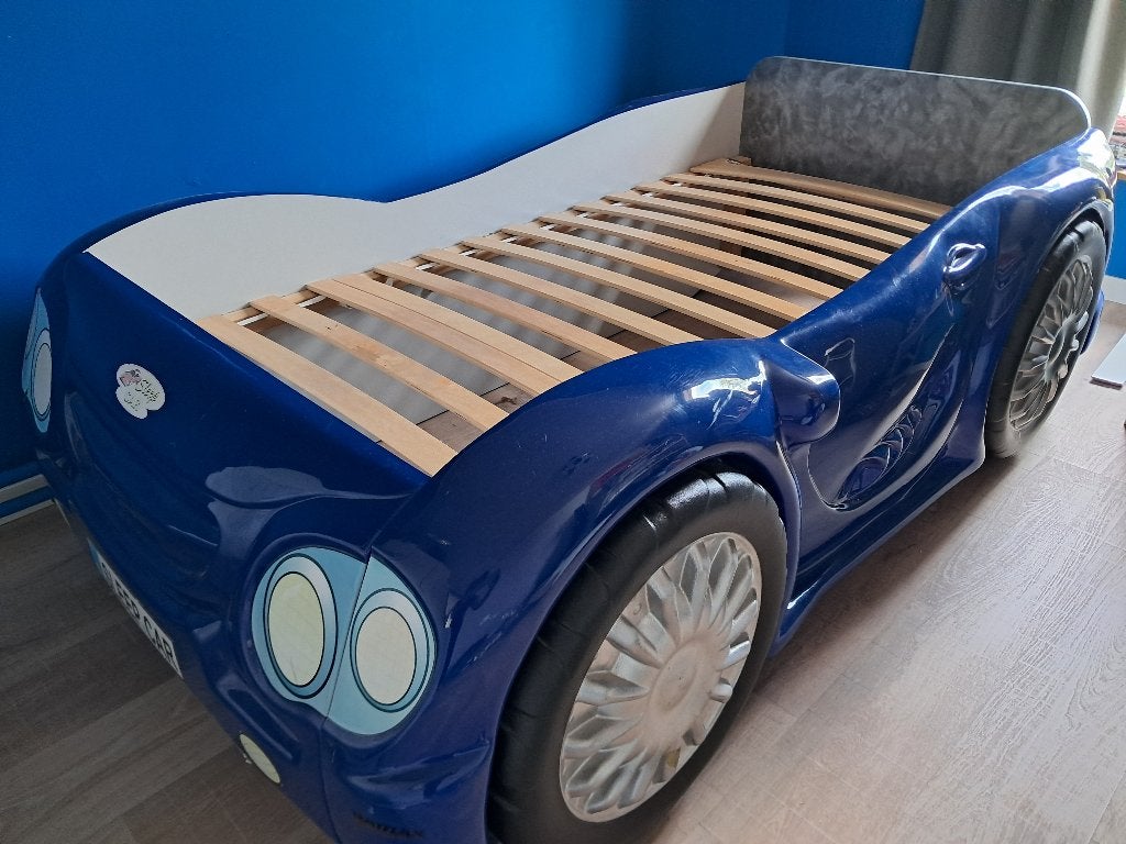 Bed, Ophalen, 85 tot 100 cm, 140 tot 160 cm, Zo goed als nieuw