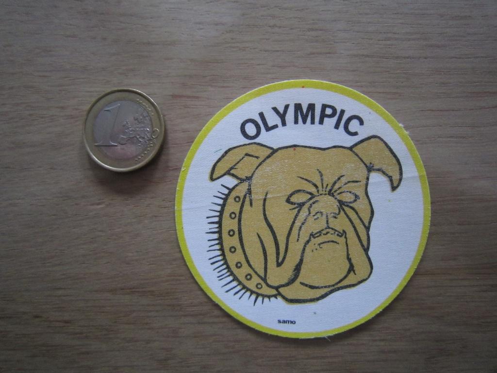 Autocollant rétro - Samo Chips football Olympic Charleroi, Enlèvement ou Envoi, Comme neuf, Sport