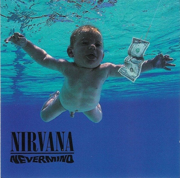 NIRVANA/NEVERMIND, Comprend un boîtier, Rock alternatif, Enlèvement ou Envoi, Utilisé