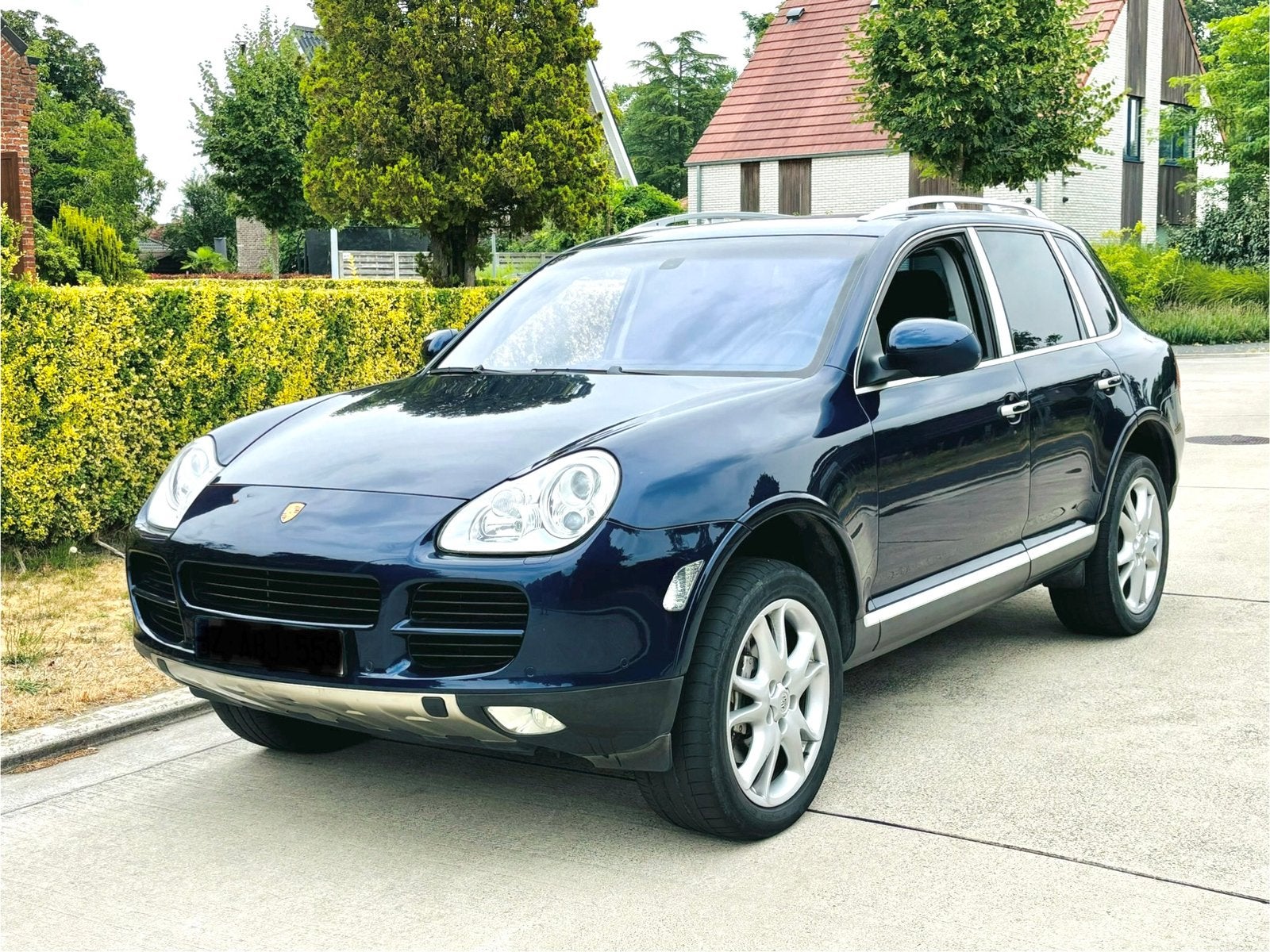 Porsche Cayenne 4.5s v8 lichte vracht 150€ tax, Auto's, Porsche, Automaat, Cayenne, Zwart, Leder