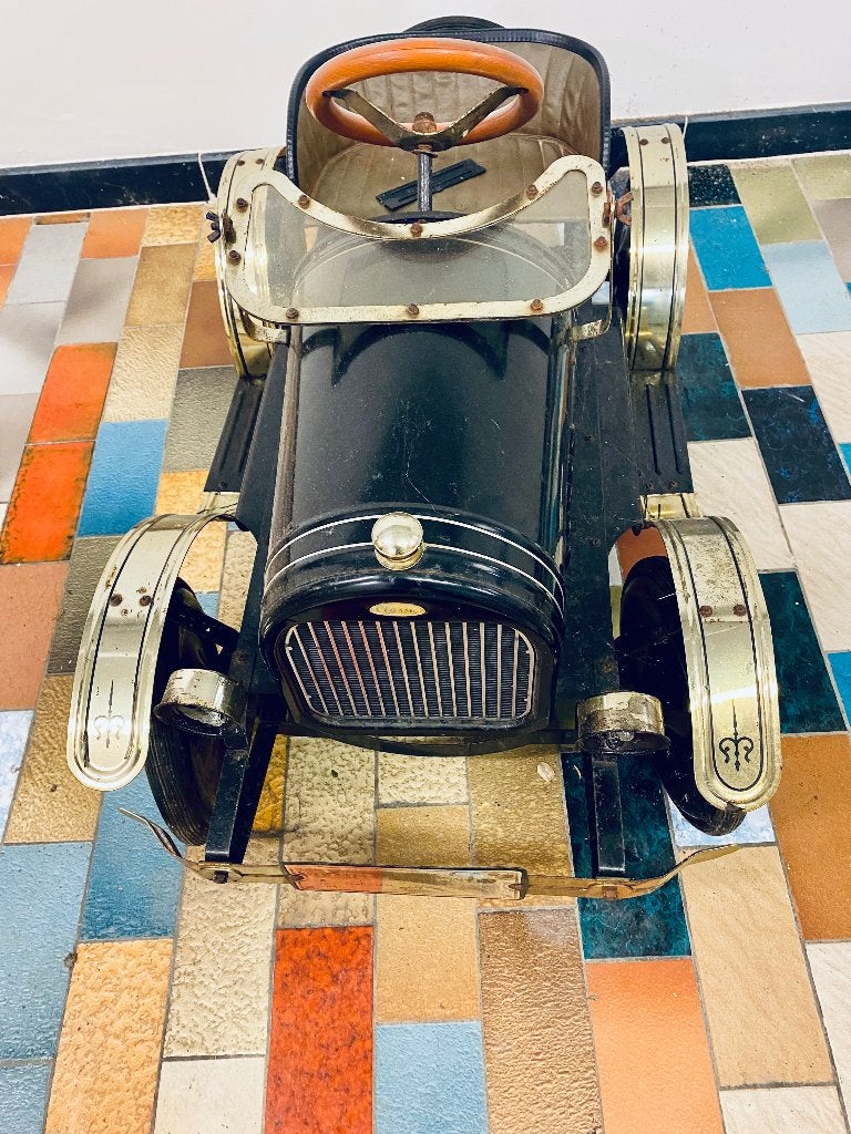 Roadster Bugatti, ancien  voiture à pédales série spéciale,, Kinderen en Baby's, Speelgoed | Buiten | Skelters, Gebruikt, Overige merken