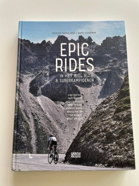 Epic Rides - in het wiel bij 8 superkampioenen, Ophalen, Frederik Backelandt, Nieuw, Lopen en Fietsen