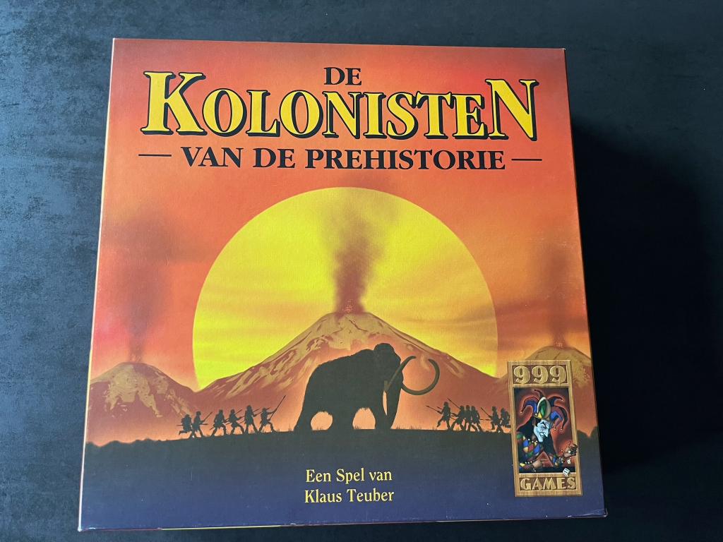 De Kolonisten van de Prehistorie, Hobby en Vrije tijd, Drie of vier spelers, Ophalen of Verzenden, Nieuw, 999 games