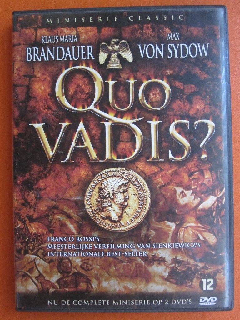 Quo Vadis ? (1985) 2 disques, CD & DVD, Enlèvement ou Envoi, Anglais, Historique ou Film en costumes, À partir de 12 ans