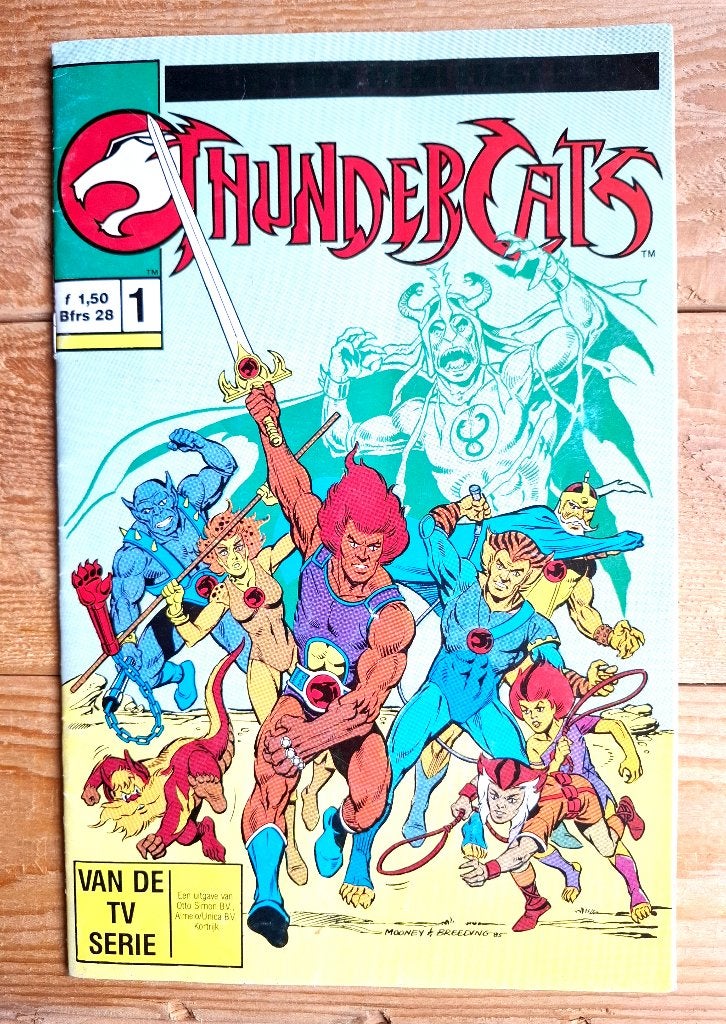 Thundercats strip #1 🔥 vintage ~ jaren 80/90, Boeken, Eén stripboek, Ophalen of Verzenden, Gelezen