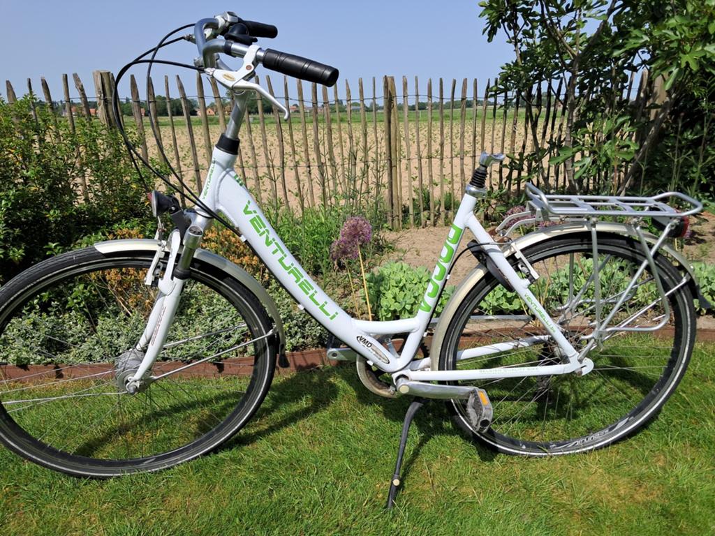VROUWENFIETS Venturelli, Fietsen en Brommers, Ophalen, Gebruikt, Velgrem, Versnellingen