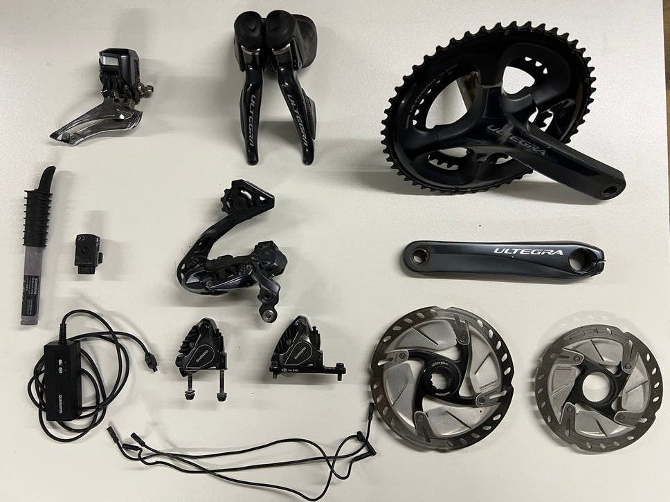 Groepset Shimano Ultegra di2 R8070, Fietsen en Brommers, Ophalen of Verzenden, Gebruikt, Racefiets