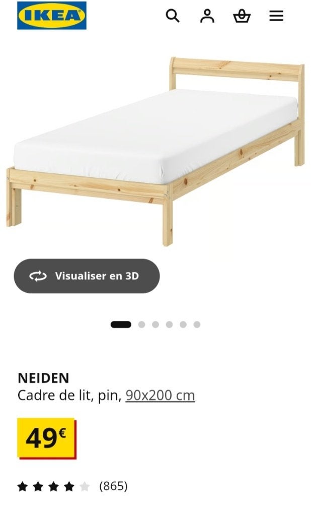 2 Lits neiden, Enlèvement, Comme neuf, Autres types