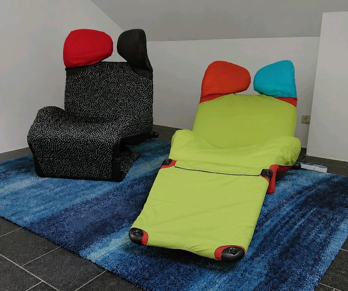 2 fauteuils Wink Cassina, Maison & Meubles, Canapés | Sofas & Chaises Longues, Cuir