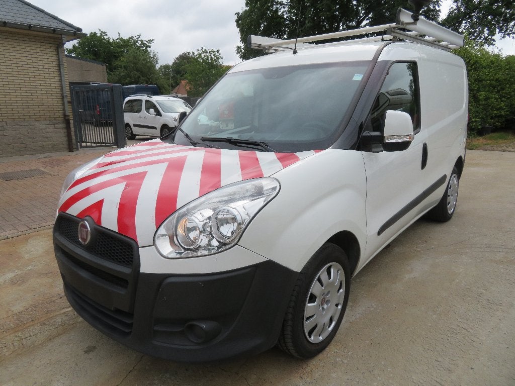 Fiat Doblo 1.4 MPI - Dakdrager - 41.549km - 2012 - Benzine, Autos, Camionnettes & Utilitaires, Electronic Stability Program (ESP)