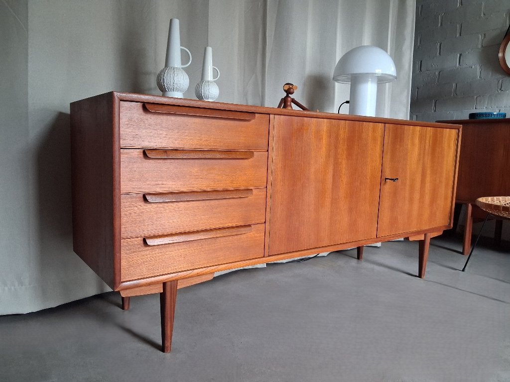Retro dressoir WK Möbel, teak, Ophalen, Gebruikt, Met deur(en), 150 tot 200 cm