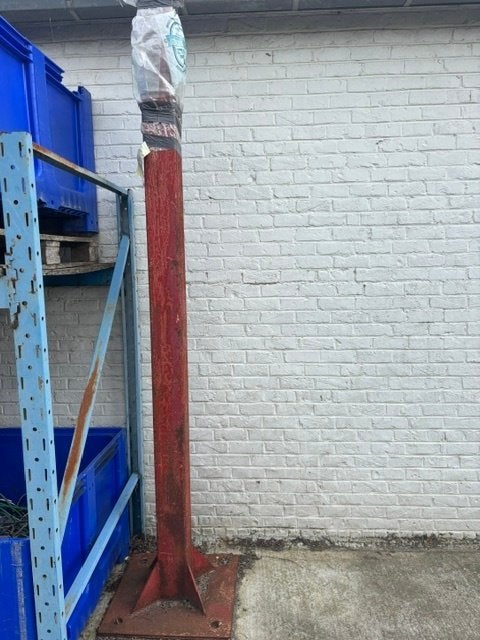 steunpaal, Ophalen, Gebruikt, IJzer