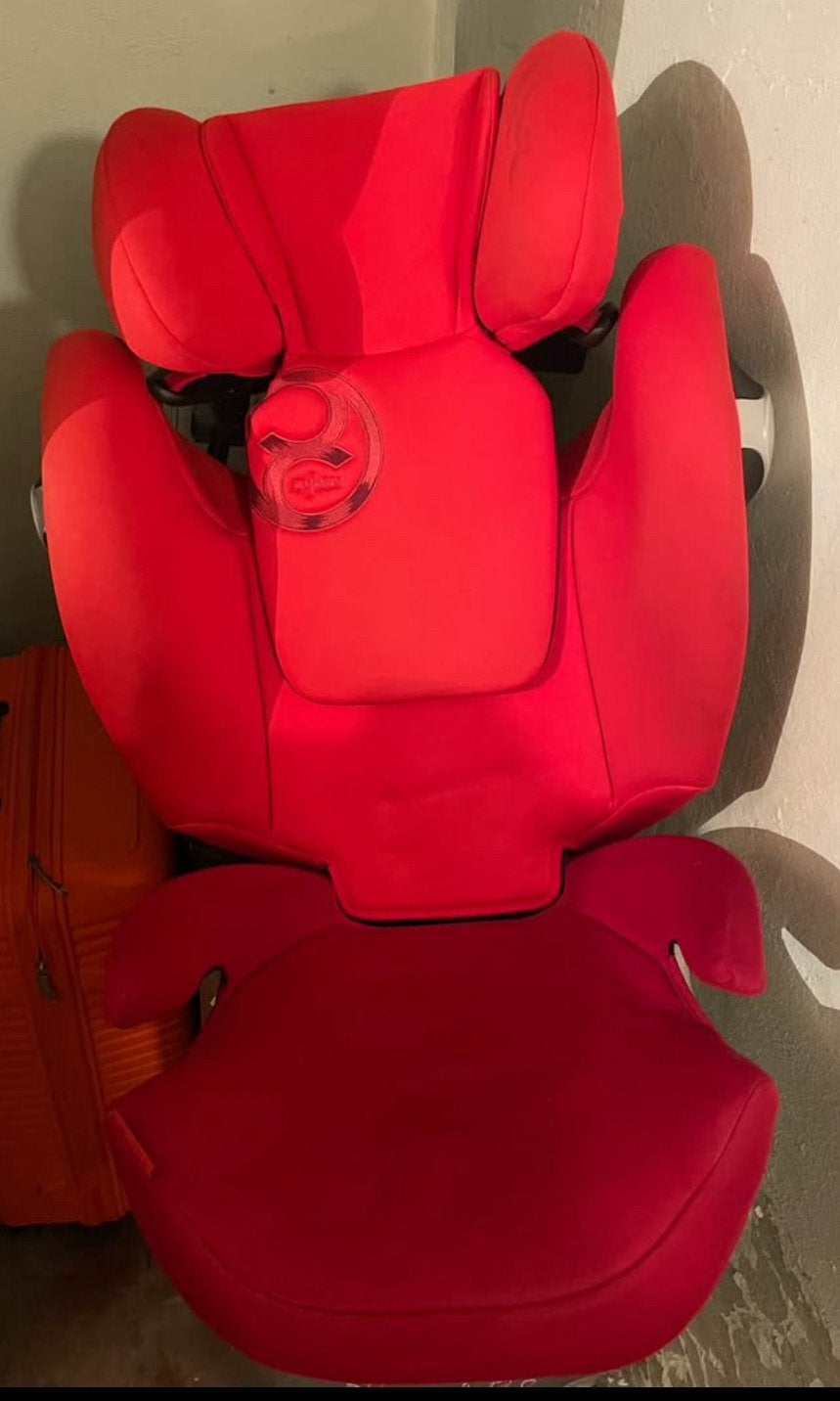 Cybex Child Car Seat / Autostoeltje - Red Group 2/3, ISOFIX), Kinderen en Baby's, Autostoeltjes, Ophalen of Verzenden, Zo goed als nieuw