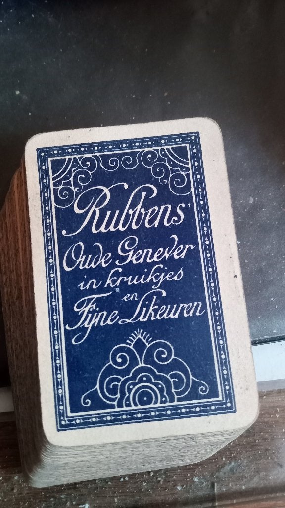 52 speelkaarten RUBBENS, Verzamelen, Ophalen of Verzenden