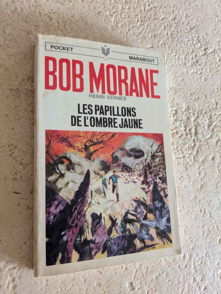 Bob Morane (Les papillons de l'Ombre Jaune)., Livres, Envoi, Utilisé, Henri Vernes.