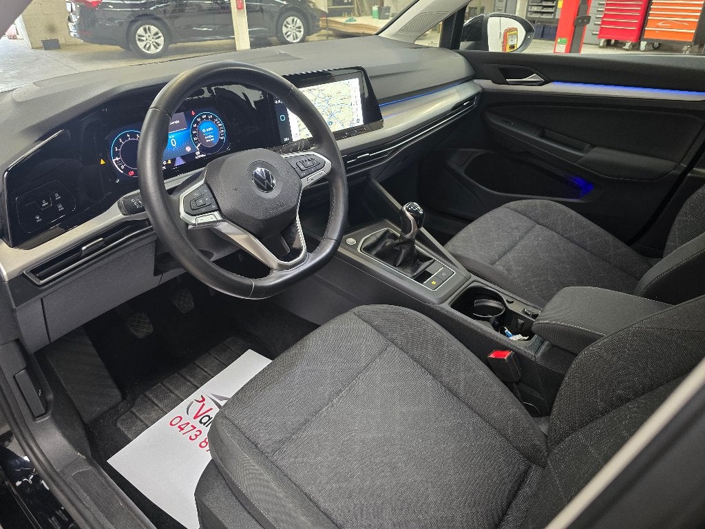 ⭐Disponible! VW Golf 8 1.0 TSI – Navi, Tableau Digital, Essai à domicile, Achat, Entreprise, Boîte manuelle